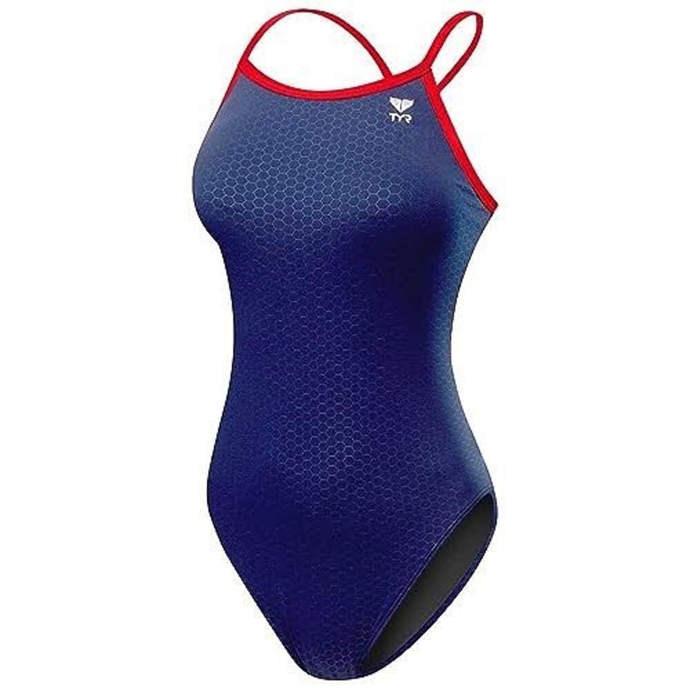 TYR Women's Durafast Elite Diamondfit Hexa One Piece Swimsuit 28